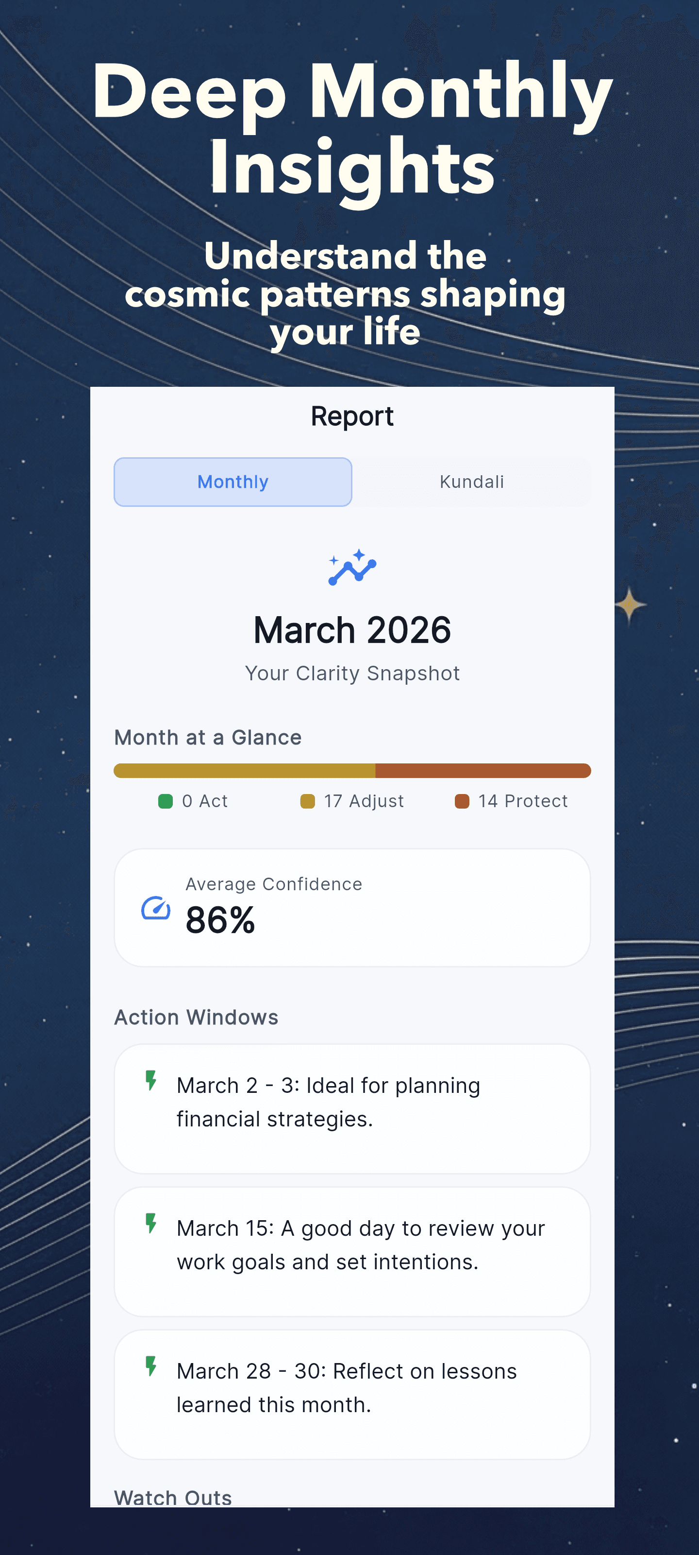Mego - Calendar View